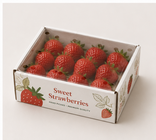 Custom Strawberry Boxes