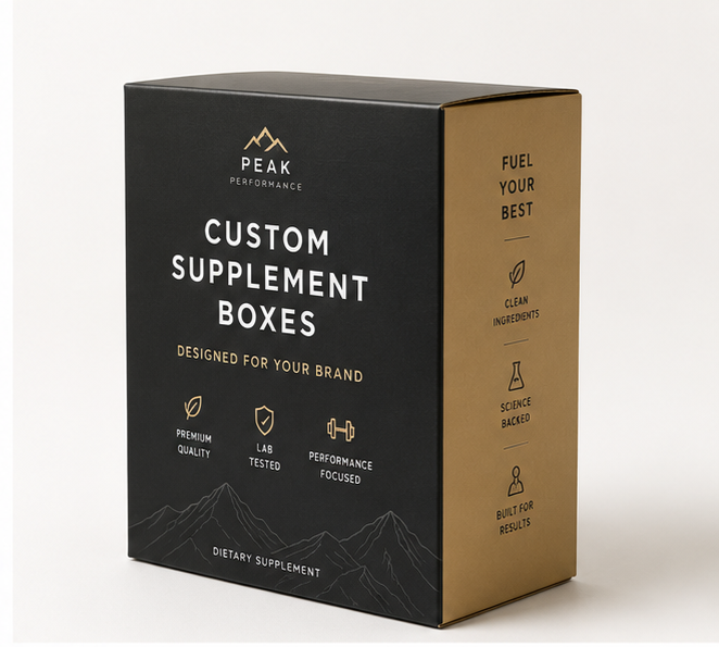 Custom Supplement Boxes