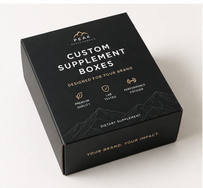 Custom Supplement Boxes