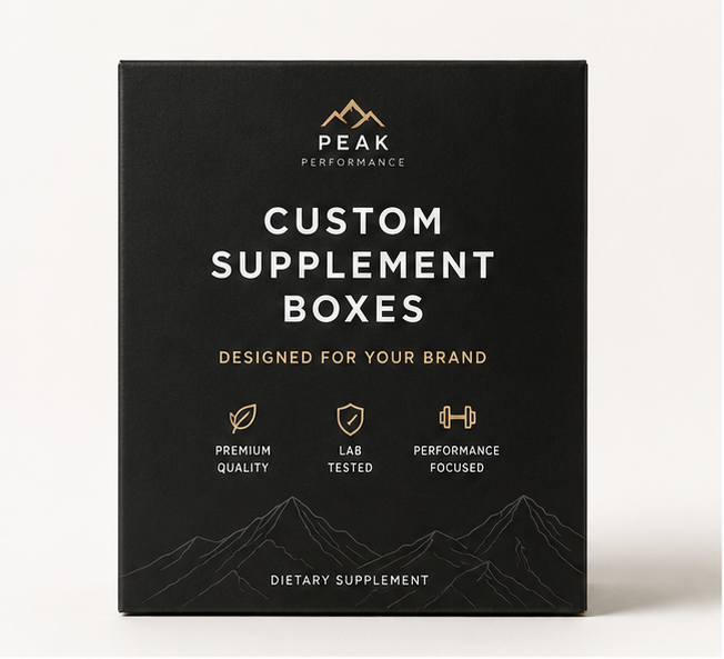 Custom Supplement Boxes