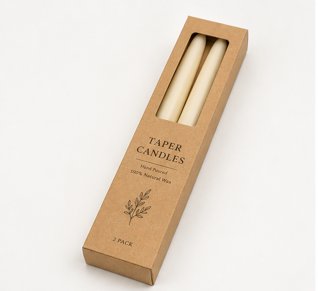 Custom Taper Candle Boxes