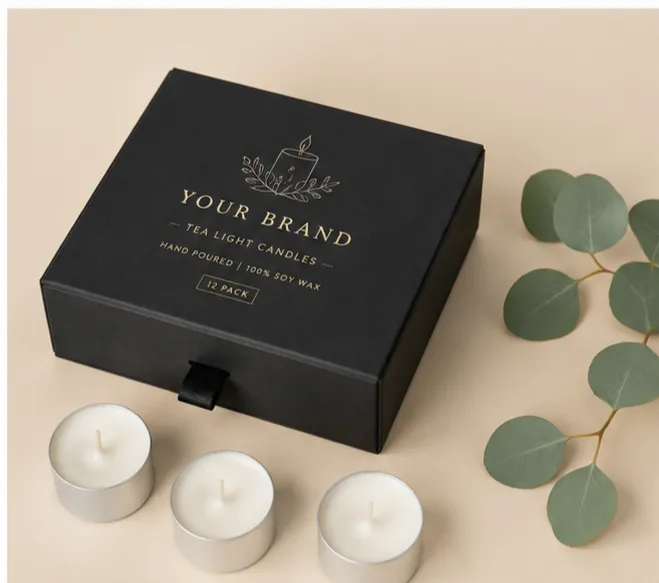 Custom Tea Light Candle Packaging