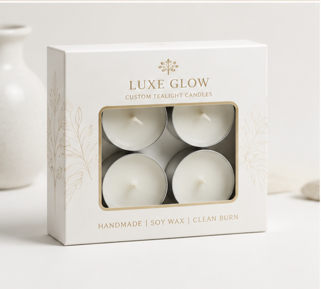 Custom Tealight Candle Packaging