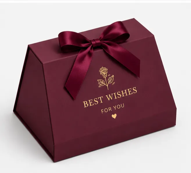 Custom Trapezoid Gift Boxes