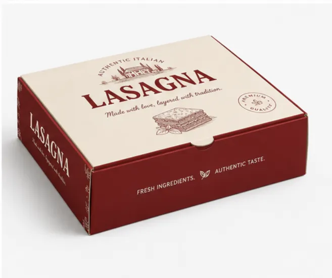 Custom Lasagna Boxes