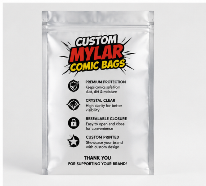 Custom Mylar Comic Bags