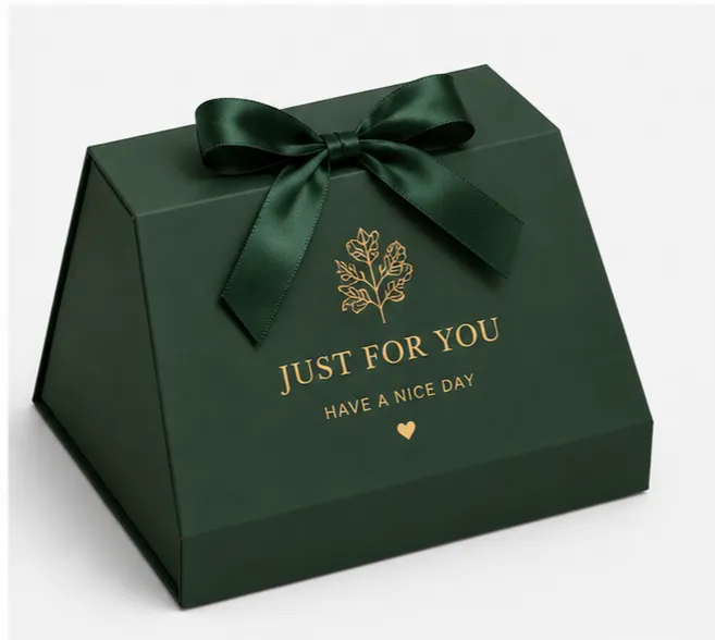 Custom Trapezoid Gift Boxes