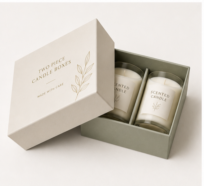 Two Piece Candle Boxes
