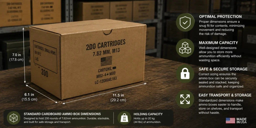 ammo box dimensions