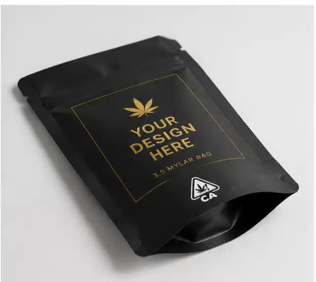 Custom 3.5 Mylar Bags