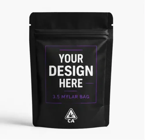 Custom 3.5 Mylar Bags
