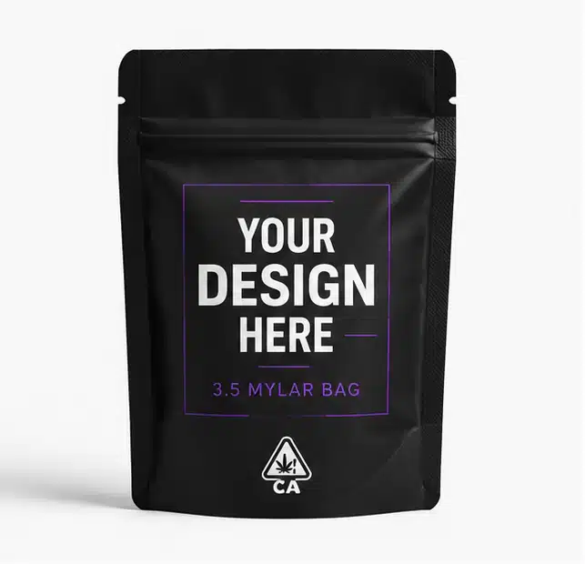 Custom 3.5 Mylar Bags