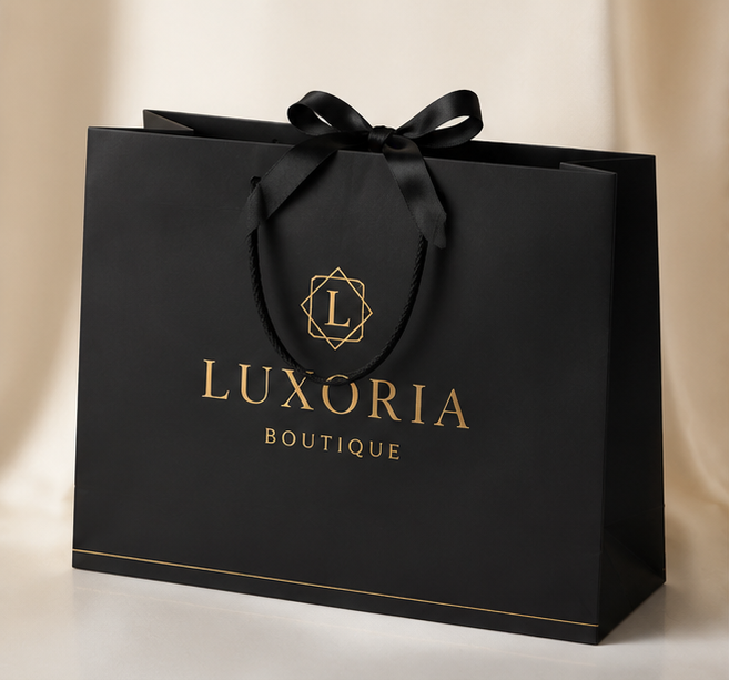 Custom Boutique Paper Bags