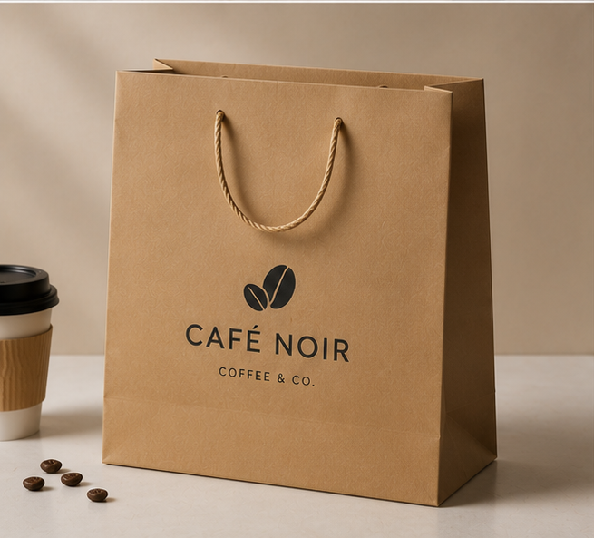 Custom Brown Paper Bags