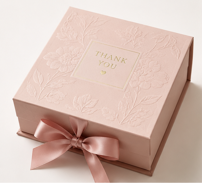 Custom Embossed Gift Boxes