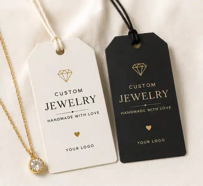 Custom Jewelry Hang Tags