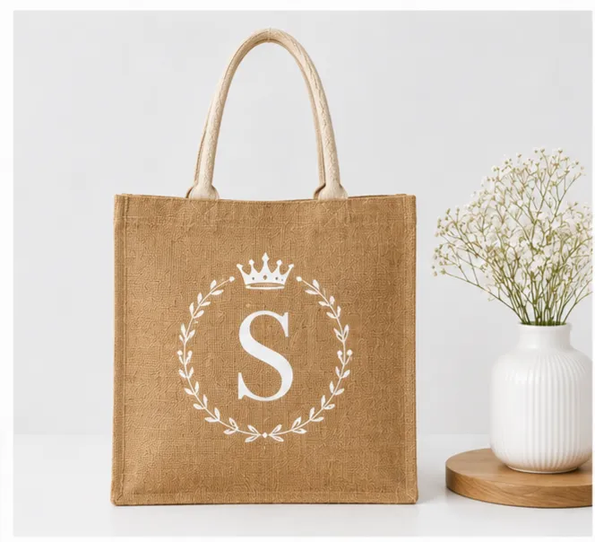 Custom Jute Tote Bags