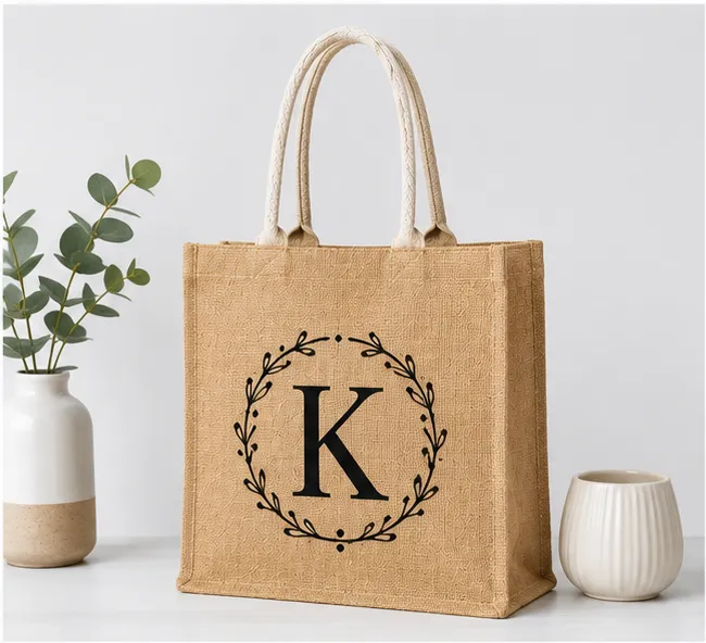 Custom Jute Tote Bags