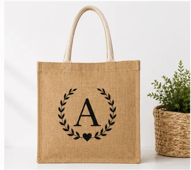 Custom Jute Tote Bags