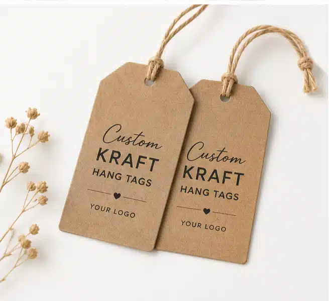 Custom Kraft Hang Tags