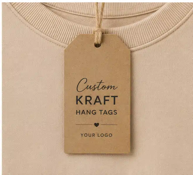 Custom Kraft Hang Tags