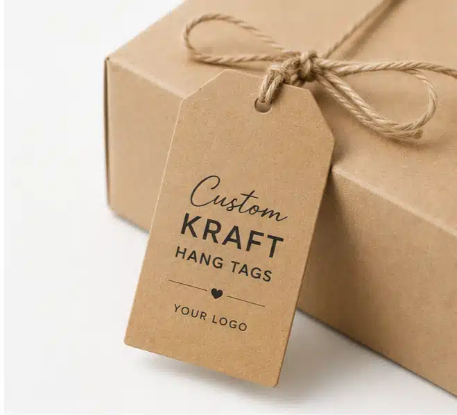 Custom Kraft Hang Tags