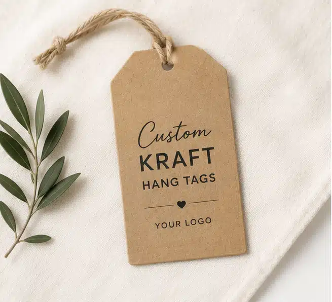 Custom Kraft Hang Tags