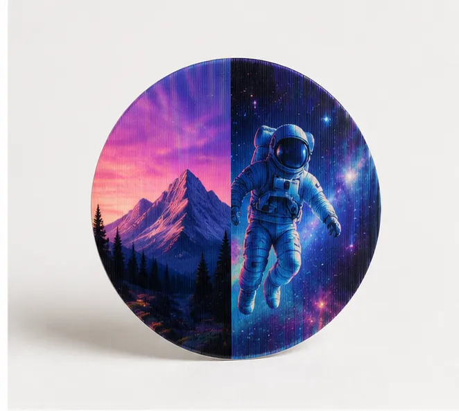Custom Lenticular Stickers