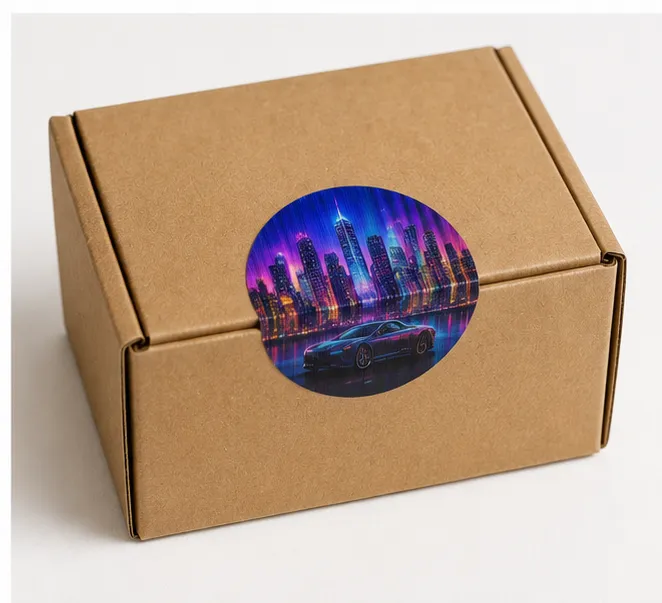 Custom Lenticular Stickers