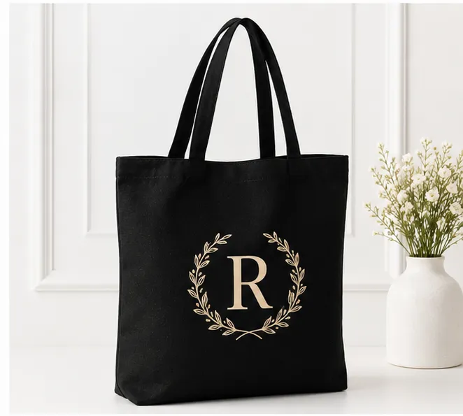 Custom Monogrammed Tote Bags