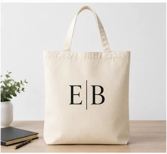 Custom Monogrammed Tote Bags