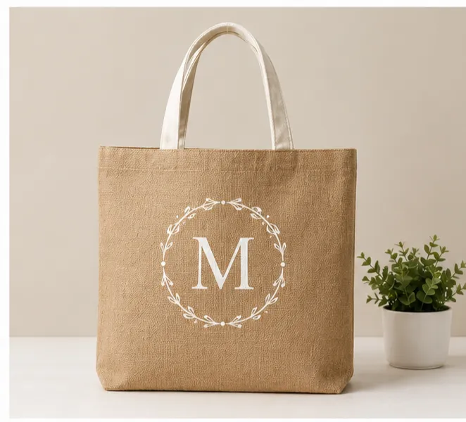 Custom Monogrammed Tote Bags