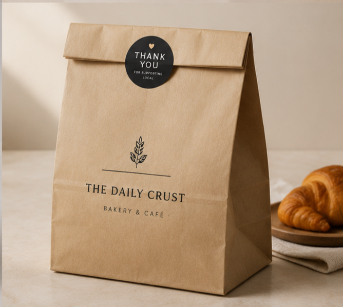 Custom Paper Lunch Bags