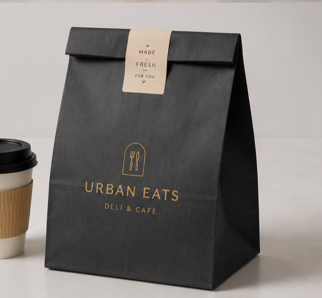 Custom Paper Lunch Bags