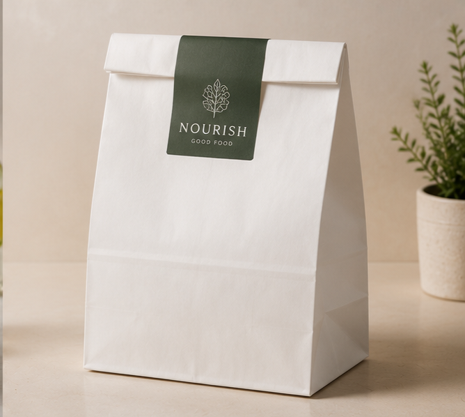 Custom Paper Lunch Bags