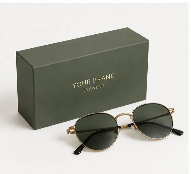 Custom Rigid Sunglasses Boxes