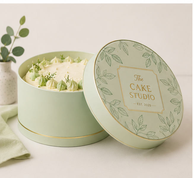 Custom Round Cake Boxes