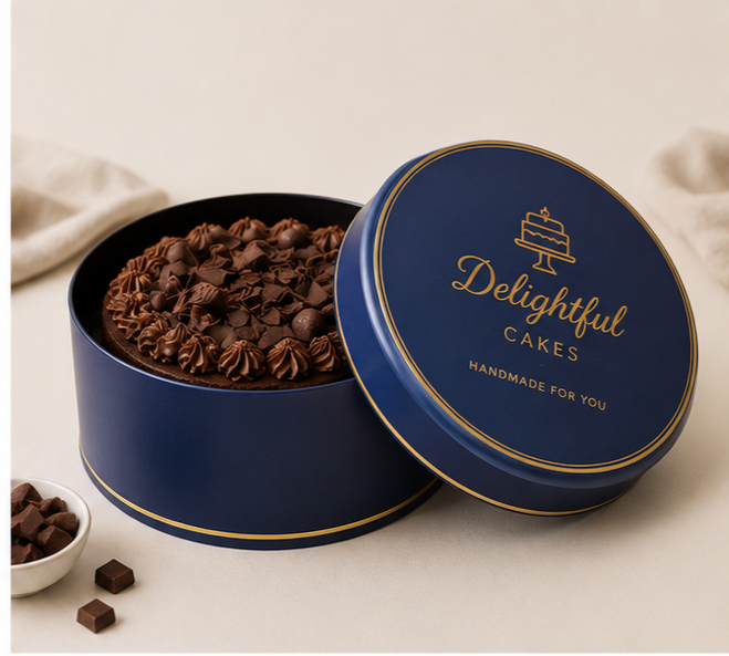 Custom Round Cake Boxes