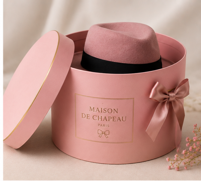 Custom Round Hat Boxes