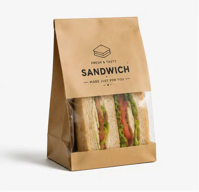 Custom Sandwich Packaging Bags