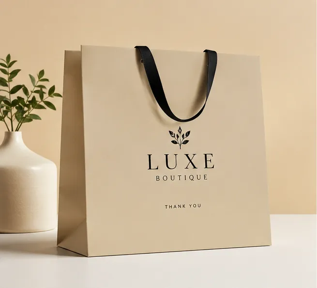 Custom Shopping Paper Bags