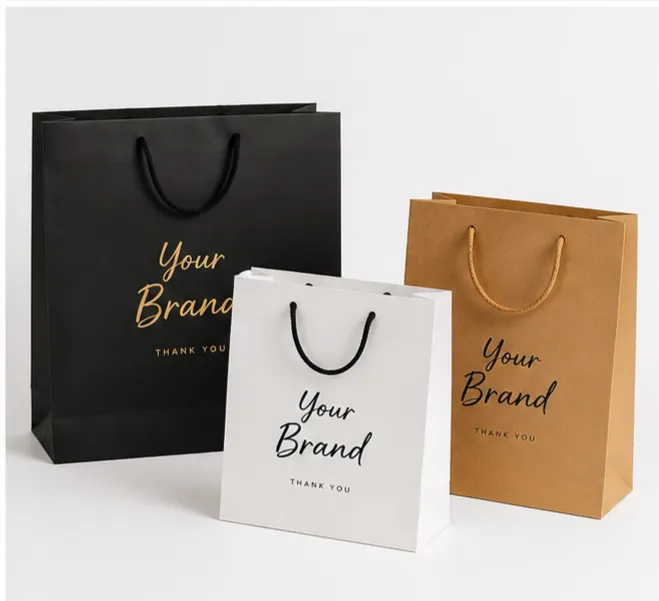 Custom Shopping Paper Bags