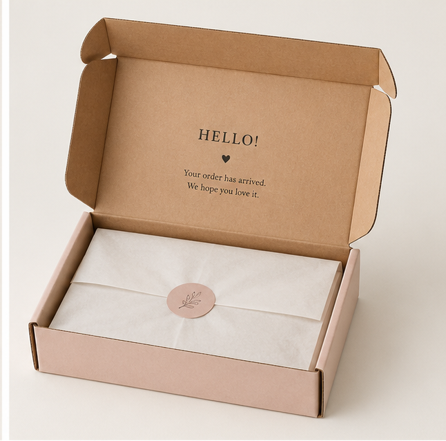 Custom Stationery Shipping Boxes