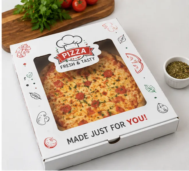Custom Window Pizza Boxes