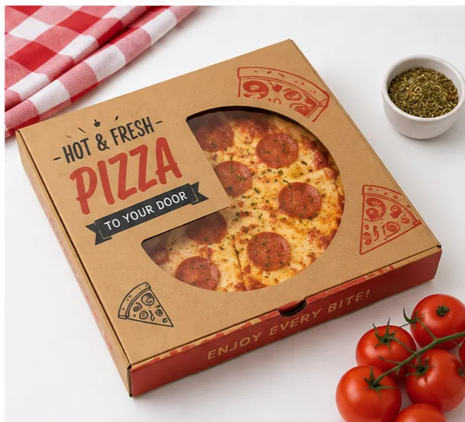 Custom Window Pizza Boxes
