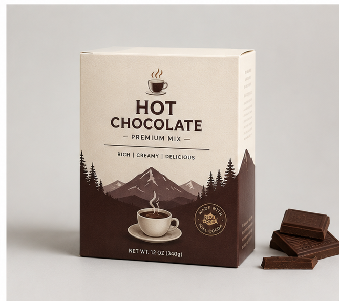 Hot Chocolate Packaging