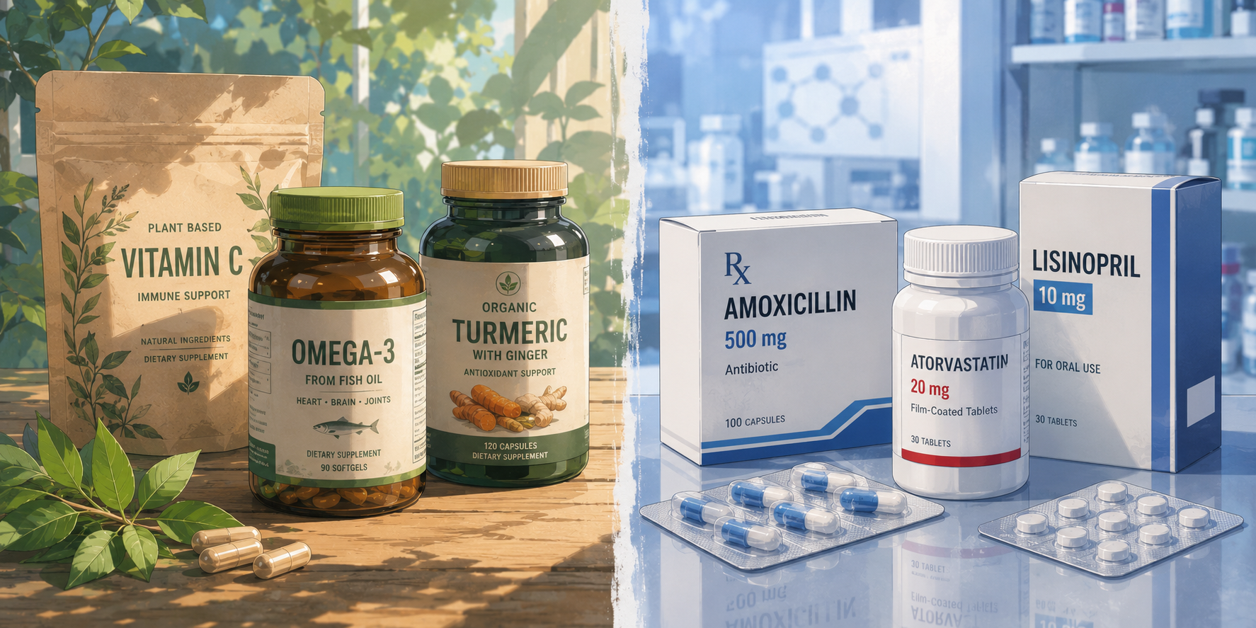 How Nutraceutical Packaging Differs from Pharmaceutical Packaging