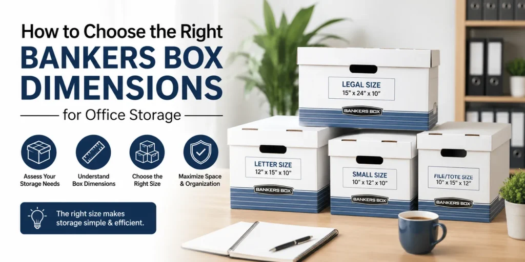 How to Choose the Right Bankers Box Dimensions for Office Storage