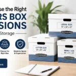 How to Choose the Right Bankers Box Dimensions for Office Storage