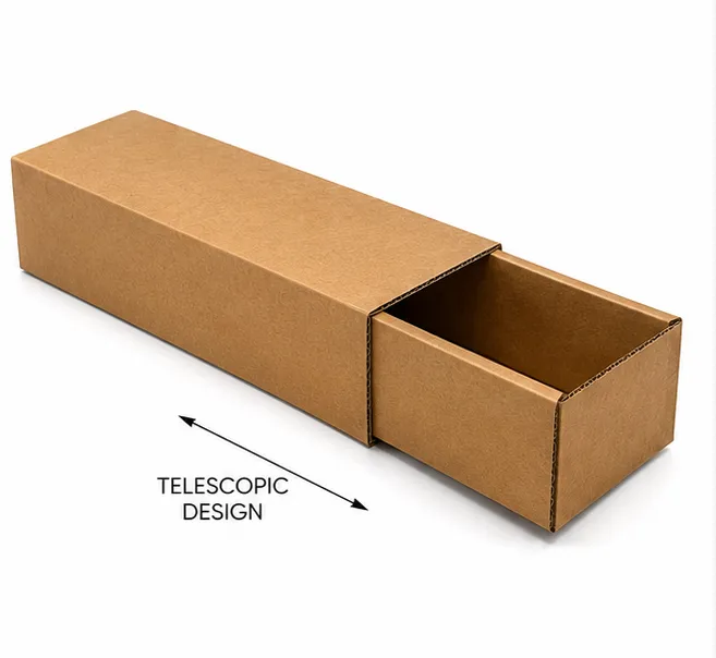 Custom Telescopic Cardboard Boxes
